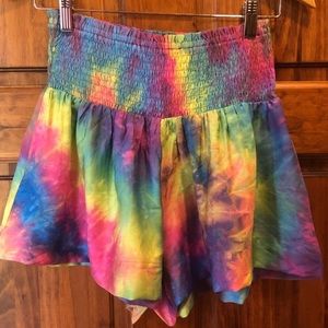 TCEC “Koch inspired” tie dye shorts